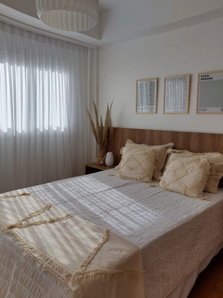 Departamento 2 ambientes al frente con balcon reciclado 