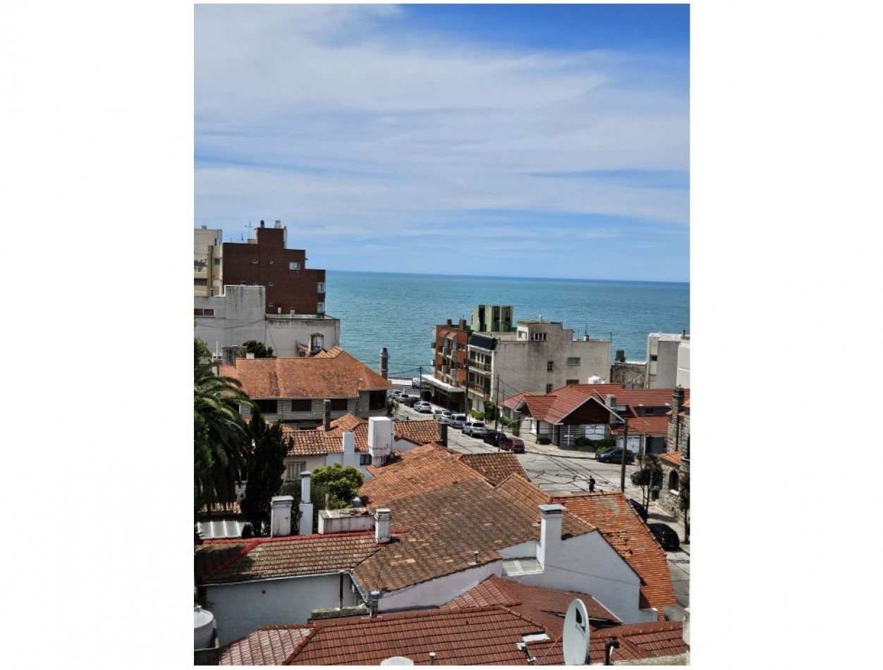 Departamento 2 ambientes con dependencia vista al mar 