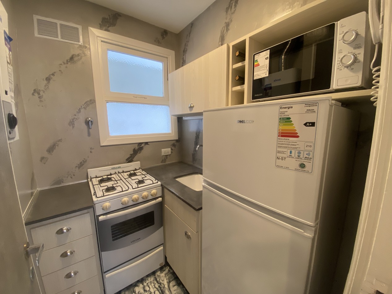 Monoambiente vista panoramica lateral a plaza mitre 