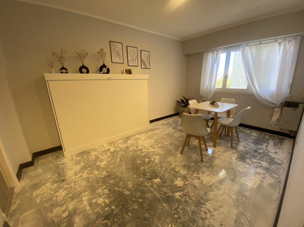 Monoambiente vista panoramica lateral a plaza mitre 