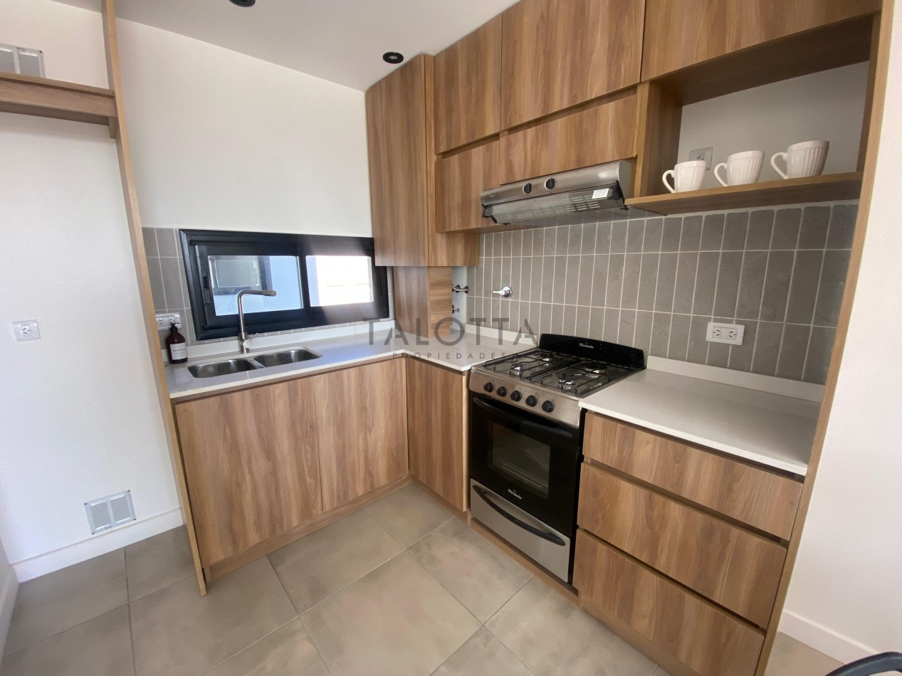 Departamento 2 ambientes al frente con balcon a estrenar 