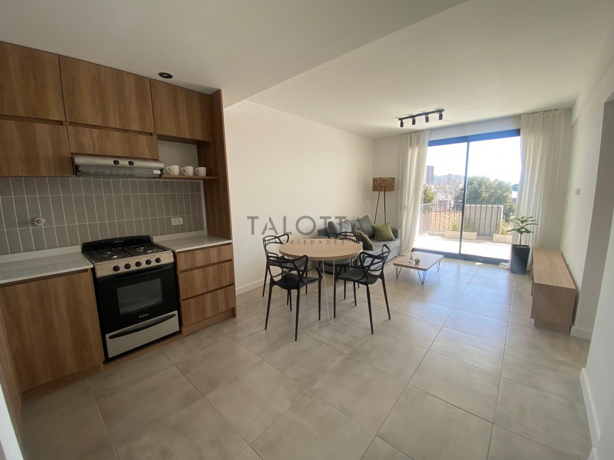 Departamento 2 ambientes al frente con balcon a estrenar 