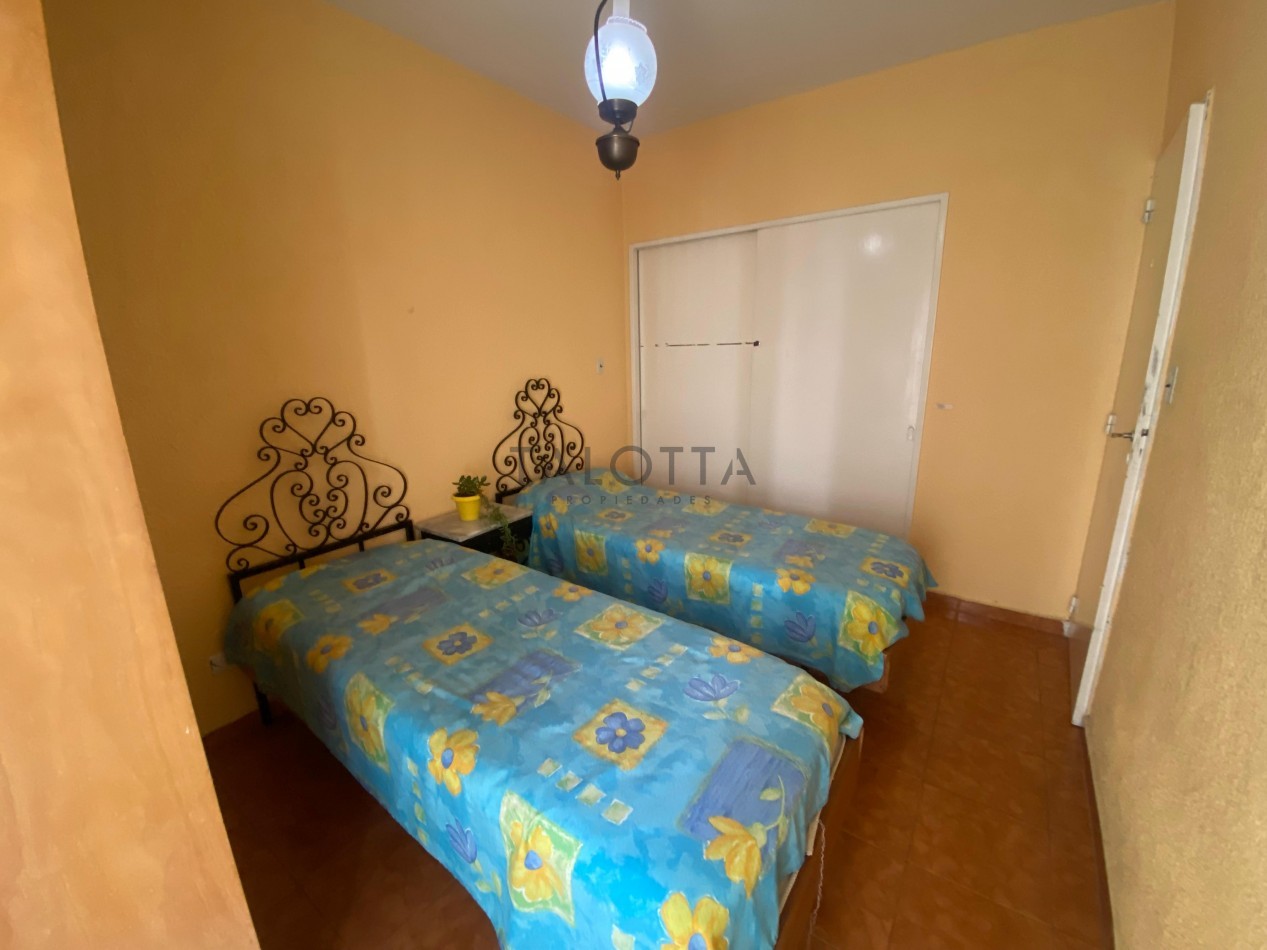 Departamento 2 ambientes con balcon vista al mar y cochera 