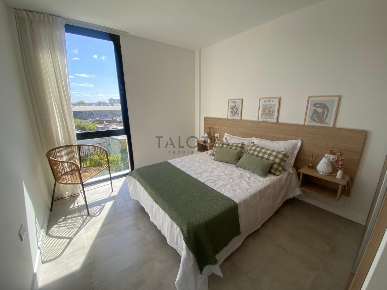 Departamento 2 ambientes al frente con balcon a estrenar 