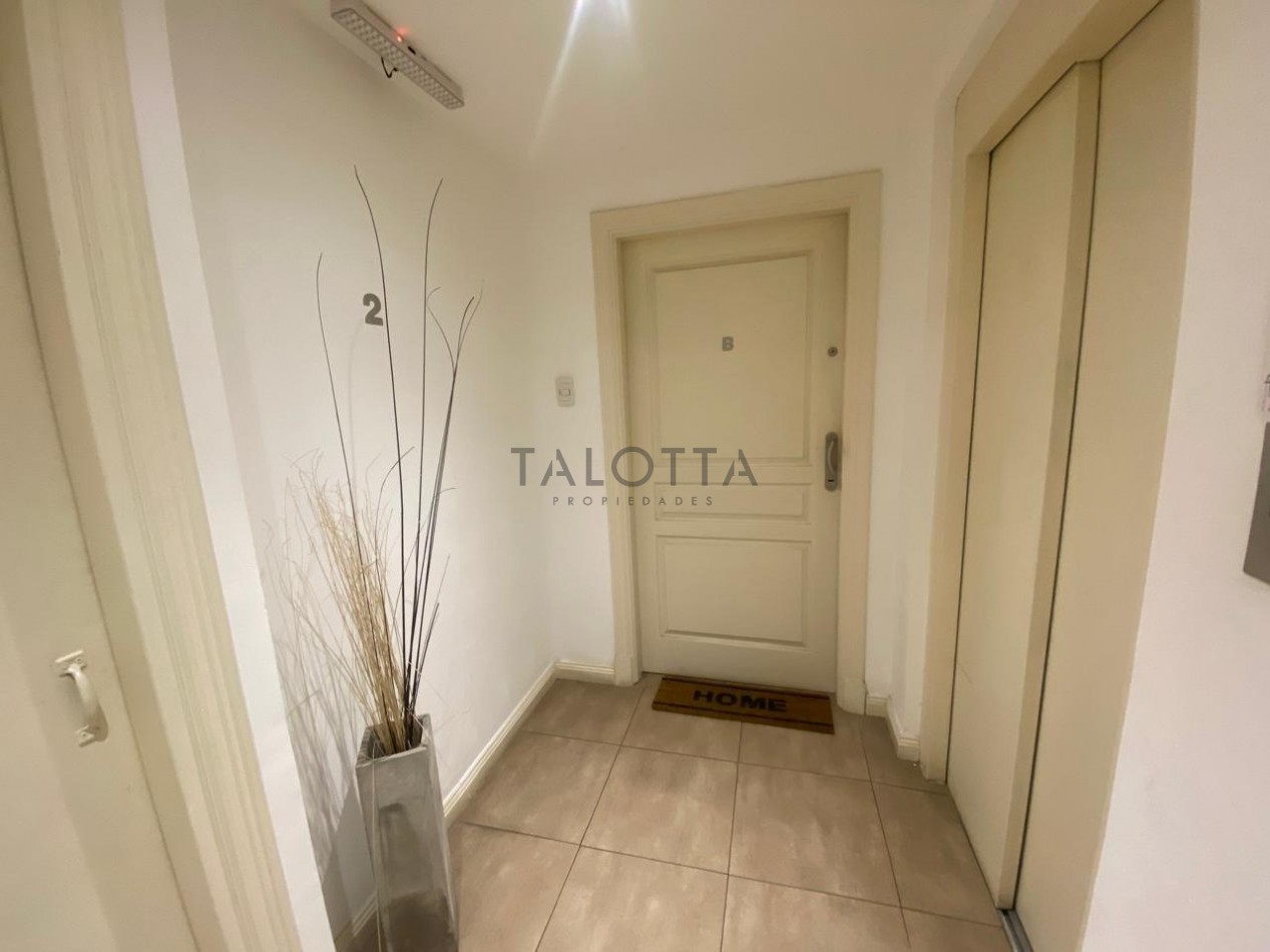 Departamento semipiso 2 ambientes al frente con balcon 