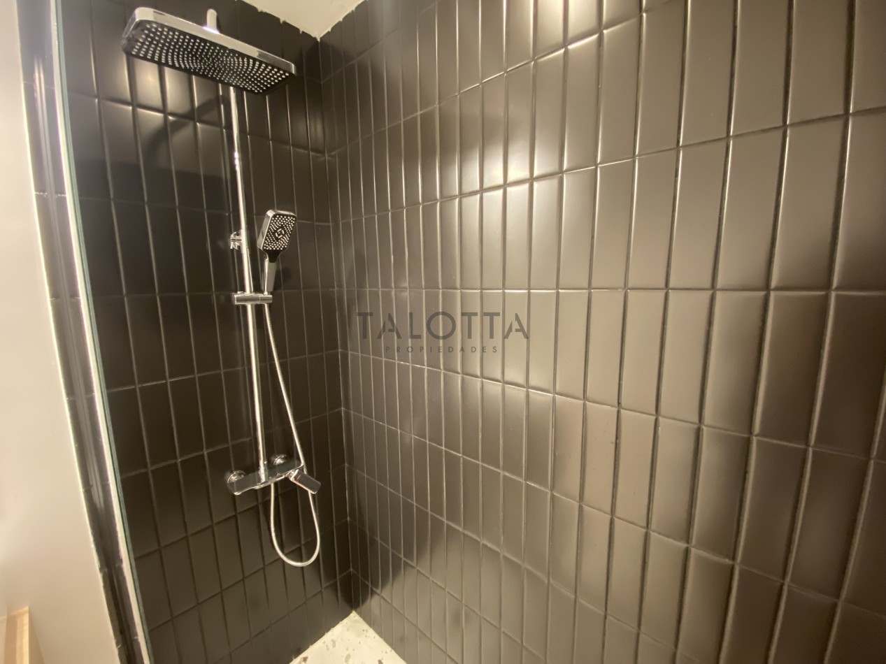 Departamento 2 Ambientes a estrenar con patio y parrilla  