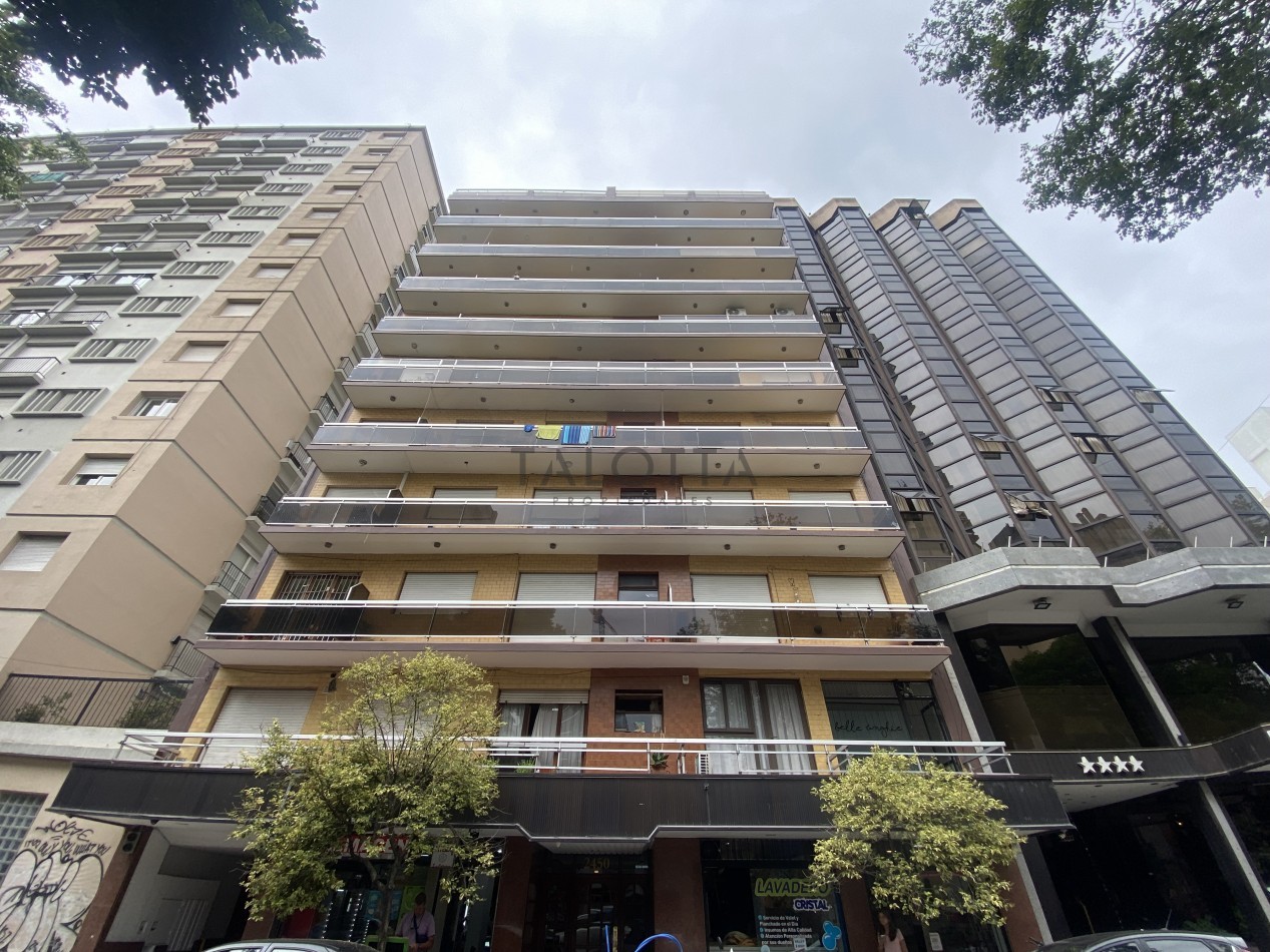 Departamento 1 Ambiente con balcon contrafrente abierto 