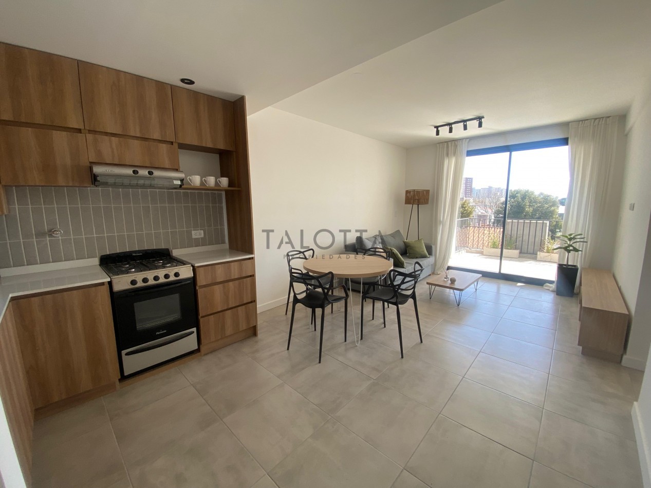 Departamento 2 ambientes al frente con balcon a estrenar 
