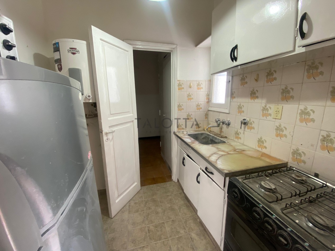 Departamento 2 ambientes con dependencia vista al mar 