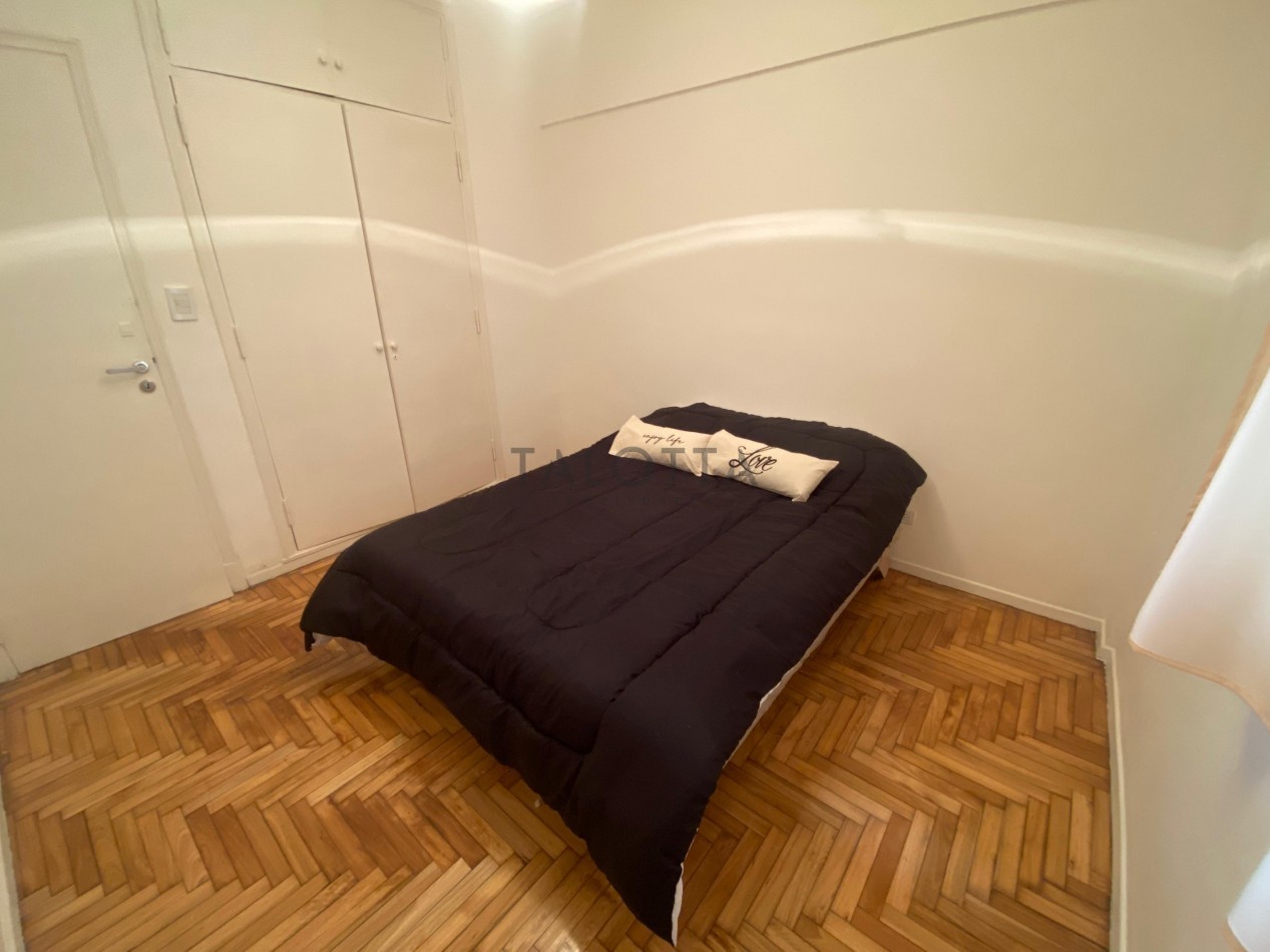 Departamento 2 ambientes al frente con balcon 