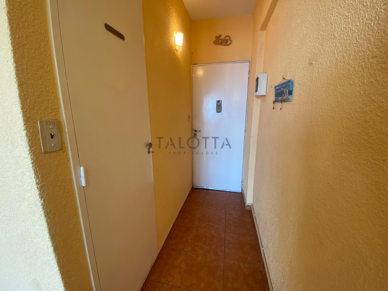 Departamento 2 ambientes con balcon vista al mar y cochera 