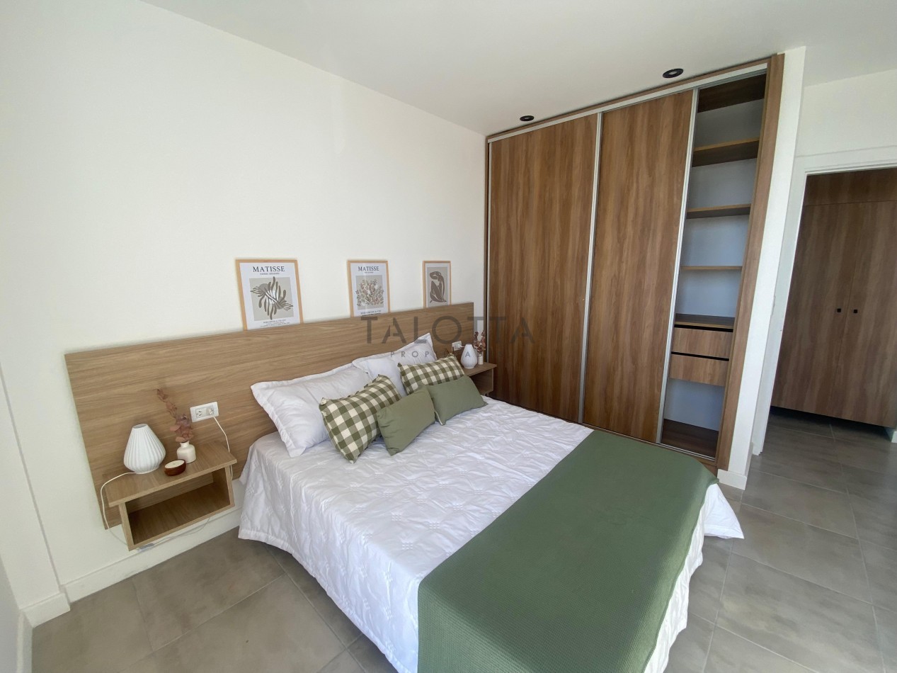 Departamento 2 ambientes al frente con balcon a estrenar 