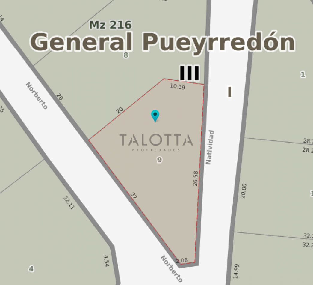 Terreno en Sierra de los padres Balcon del golf 