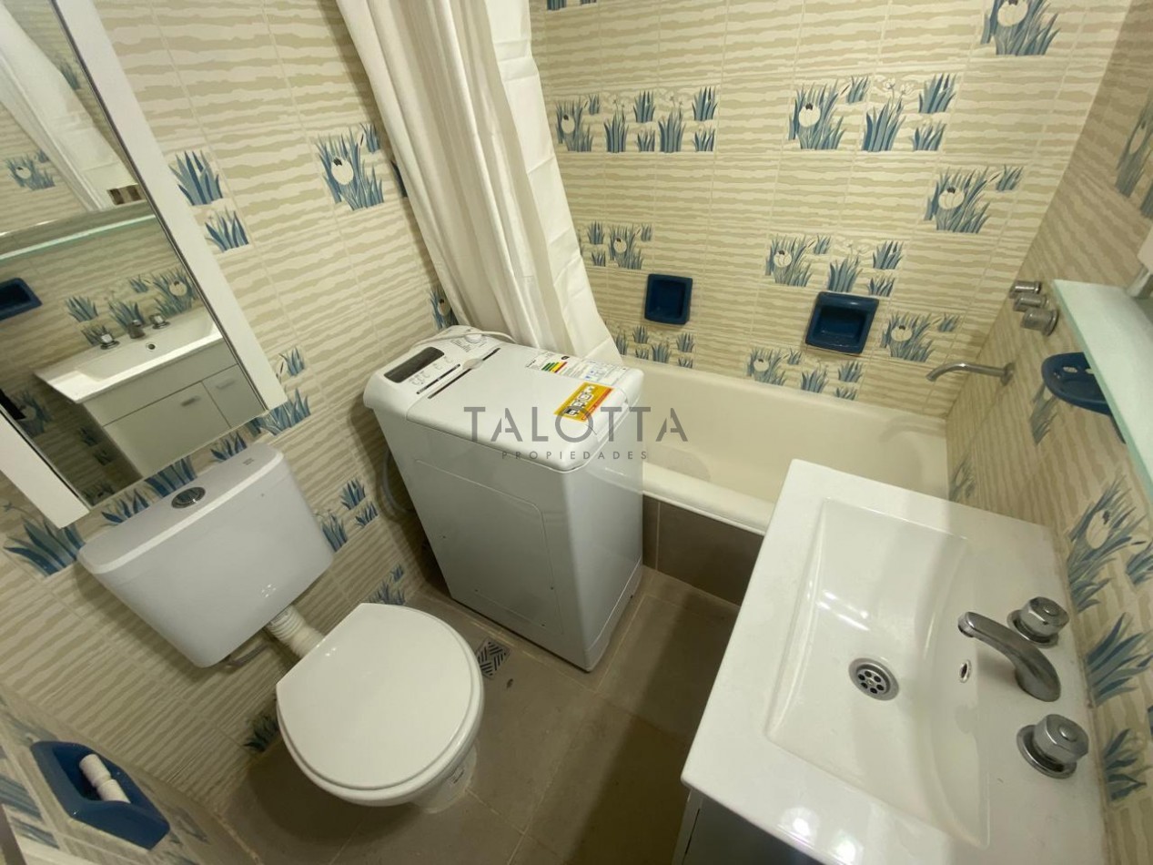 Departamento 2 ambientes al frente con balcon 