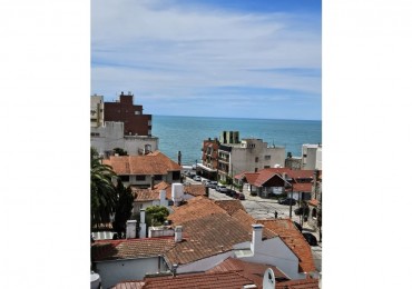 Departamento 2 ambientes con dependencia vista al mar 