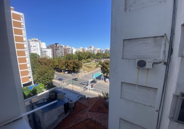 Monoambiente vista panoramica lateral a plaza mitre 