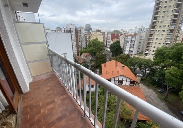 Departamento 1 Ambiente con balcon contrafrente abierto 
