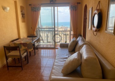 Departamento 2 ambientes con balcon vista al mar y cochera 